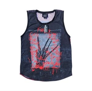 Hot Topic A Nightmare On Elm Street Scribbled Hand Muscle Tee